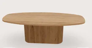 Breed recht met Deens ovaal blad