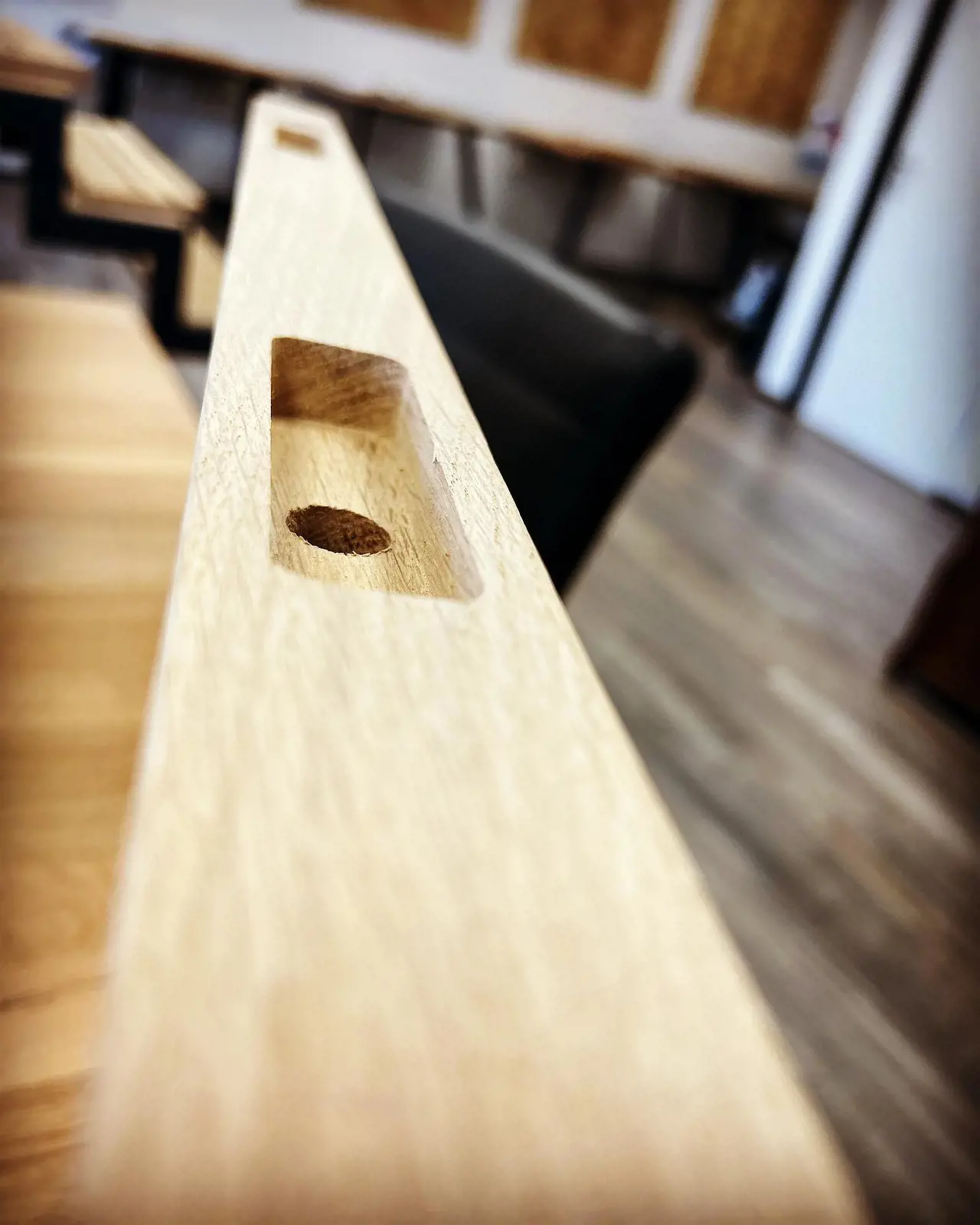 Massief eiken wandplank