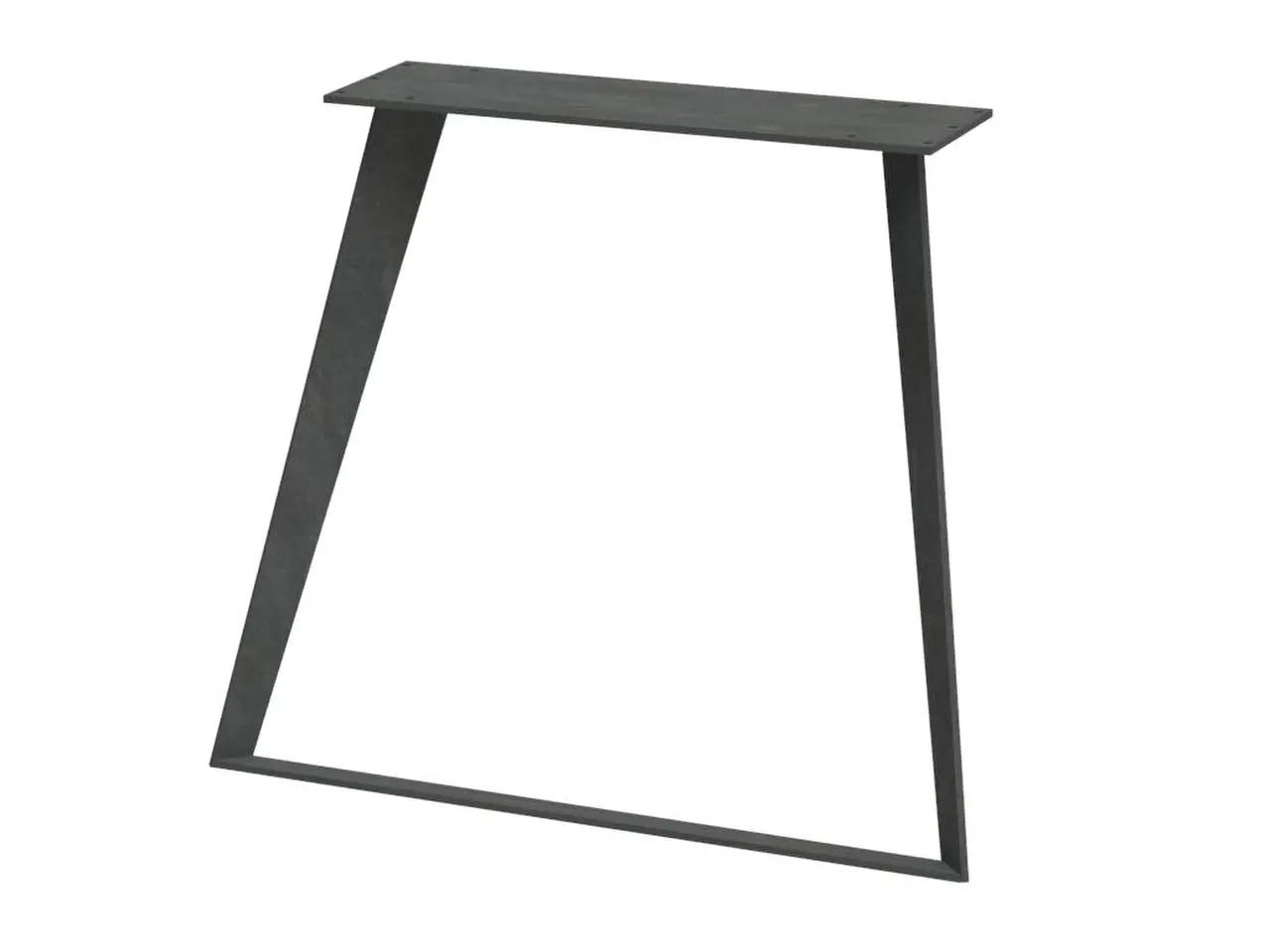 Poot Reutum. 10mm massief staal. Afm 857mm x 323mm x 720mm