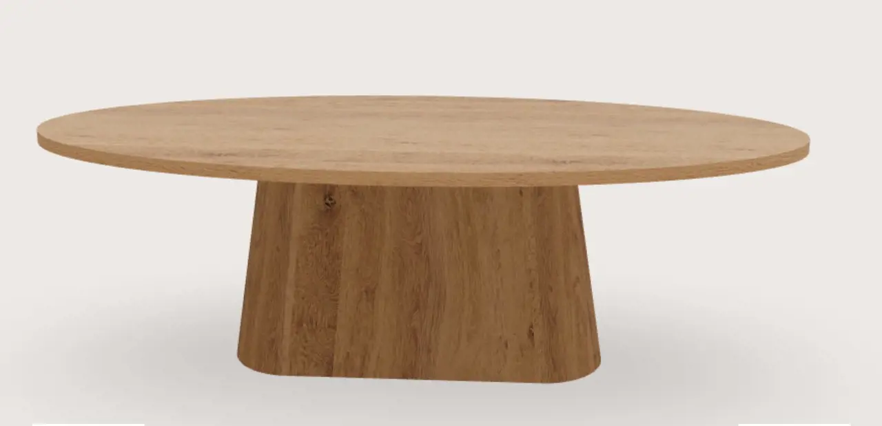 Breed conisch met ovaal blad